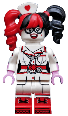 LEGO Nurse Harley Quinn The LEGO Batman Movie Series 1 (Minifigure Only withou (coltlbm13) Collectible Minifigures Minifigure