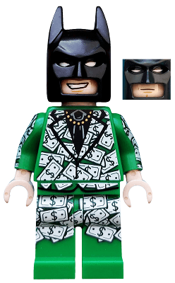 LEGO Dollar Bill Tuxedo Batman (coltlbm21) Collectible Minifigures Minifigure