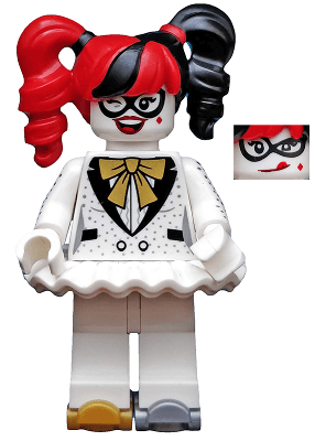 LEGO Disco Harley Quinn The LEGO Batman Movie Series 2 (Minifigure Only withou (coltlbm25) Collectible Minifigures Minifigure