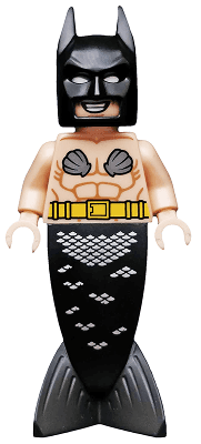 LEGO Mermaid Batman The LEGO Batman Movie Series 2 (Minifigure Only without Stand and Accessories) (coltlbm29) minifigure