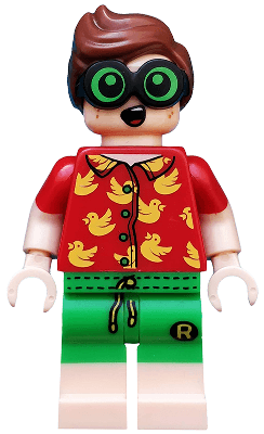LEGO Vacation Robin The LEGO Batman Movie Series 2 (Minifigure Only without Stand and Accessories) (coltlbm32) minifigure