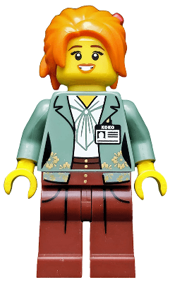 LEGO Misako The LEGO Ninjago Movie (Minifigure Only without Stand and Accessor (coltlnm09) Collectible Minifigures Minifigure