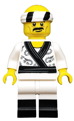 LEGO Sushi Chef The LEGO Ninjago Movie (Minifigure Only without Stand and Accessories) (coltlnm19) minifigure