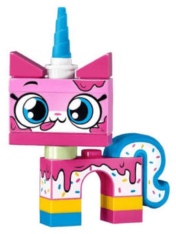 LEGO Dessert Unikitty Unikitty! Series 1 (Character Only without Stand) (coluni07) minifigure