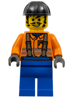 LEGO Construction Worker (con006) minifigure