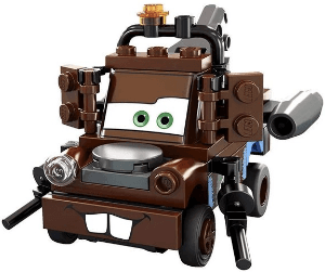 LEGO Tow Mater without Sticker (crs040) Cars Minifigure