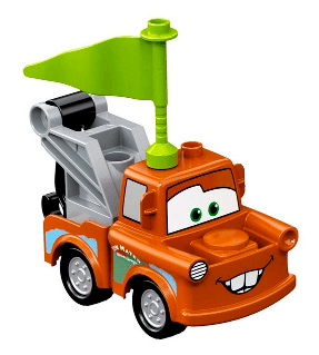 LEGO Duplo Tow Mater (crs044) Duplo Minifigure