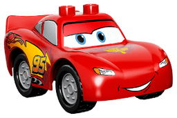 LEGO Duplo Lightning McQueen (crs047) minifigure