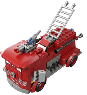 LEGO Red without Stickers (crs108) Cars Minifigure