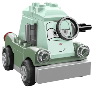 LEGO Professor Zundapp (crs110) Cars Minifigure