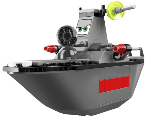 LEGO Combat Ship without Stickers (crs111) Cars Minifigure