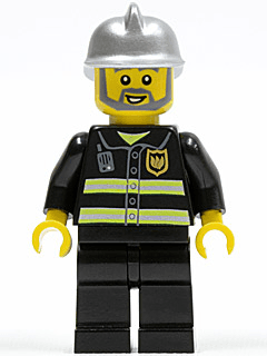 LEGO Fire (cty0004) minifigure