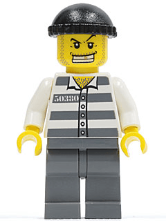LEGO Police (cty0007) Town / City Minifigure