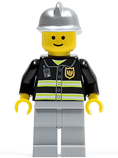 LEGO Fire (cty0036) Town / City Minifigure