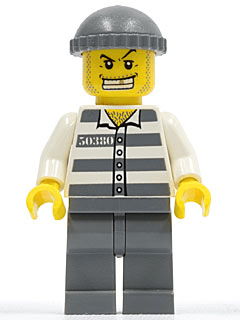 LEGO Police (cty0040) Town / City Minifigure