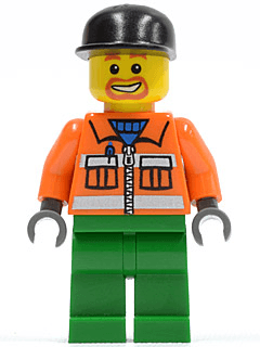 LEGO Sanitary Engineer 1 (cty0046) minifigure