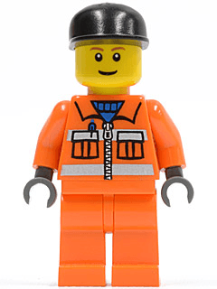 LEGO Sanitary Engineer 3 (cty0051) minifigure