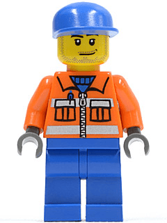LEGO Ground Crew (cty0054) minifigure
