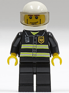LEGO Fire (cty0062) Town / City Minifigure