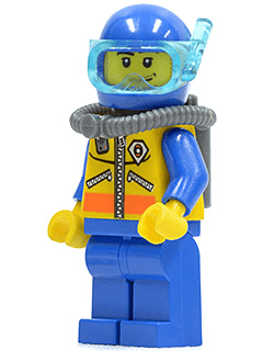 LEGO Coast Guard City (cty0065) Town / City Minifigure