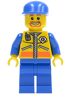 LEGO Coast Guard City (cty0070) Town / City Minifigure