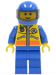 LEGO Coast Guard City (cty0071) Town / City Minifigure