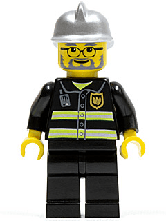LEGO Fire (cty0088) Town / City Minifigure