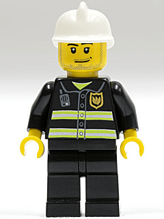 LEGO Fire (cty0093) Town / City Minifigure