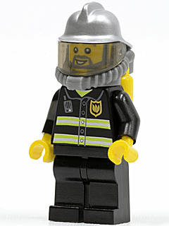LEGO Fire (cty0138) Town / City Minifigure
