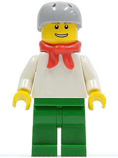LEGO Plain White Torso with White Arms (cty0156) Town / City Minifigure