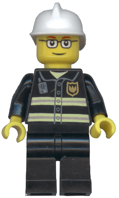 LEGO Fire (cty0164a) minifigure