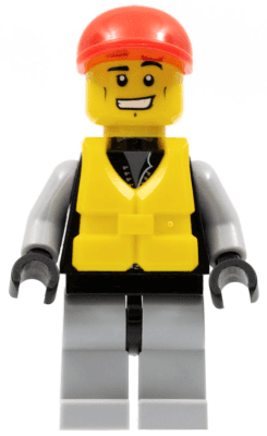 LEGO Lifeguard (cty0236a) minifigure