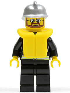 LEGO Fire (cty0251) minifigure