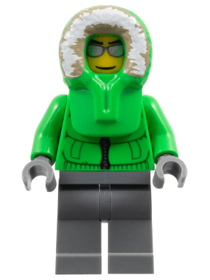 LEGO Ice Fisherman (cty0252) Town / City Minifigure