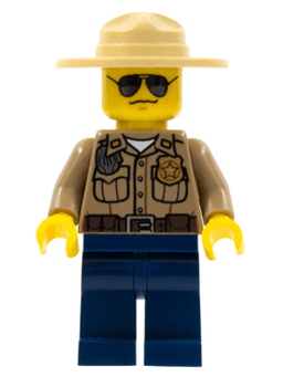 LEGO Forest Police (cty0264) minifigure