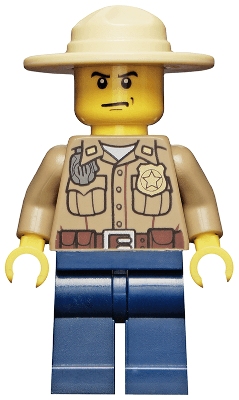 LEGO Forest Police (cty0273) Town / City Minifigure