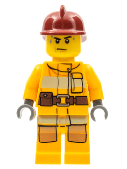 LEGO Fire (cty0279) minifigure
