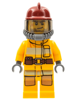 LEGO Fire (cty0287) minifigure
