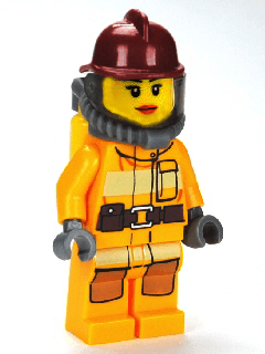 LEGO Fire (cty0304) Town / City Minifigure