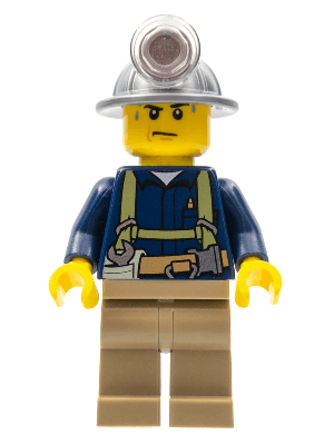 LEGO Miner (cty0311) Town / City Minifigure