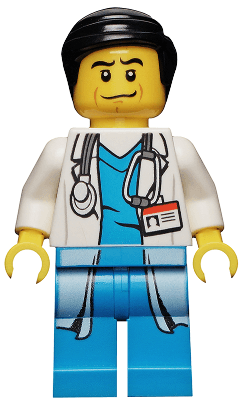 LEGO Doctor (cty0319) minifigure