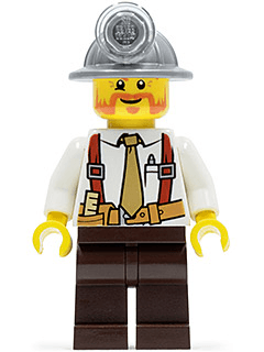 LEGO Miner (cty0322) Town / City Minifigure