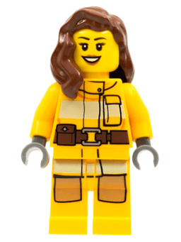 LEGO Fire (cty0337) minifigure