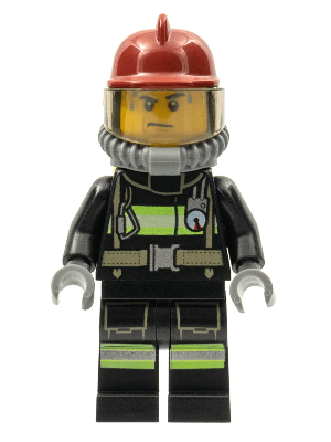 LEGO Fire (cty0348) Town / City Minifigure