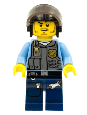 LEGO Police (cty0377) Town / City Minifigure