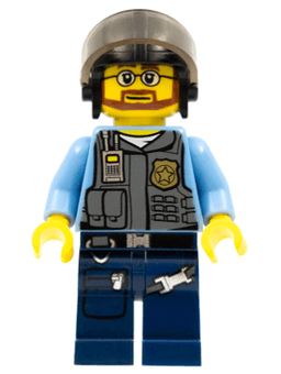LEGO Police (cty0378) minifigure