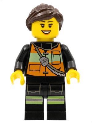 LEGO Fire (cty0379) Town / City Minifigure