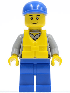 LEGO Coast Guard City (cty0408) Town / City Minifigure