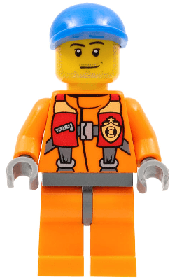LEGO Coast Guard City (cty0409) minifigure