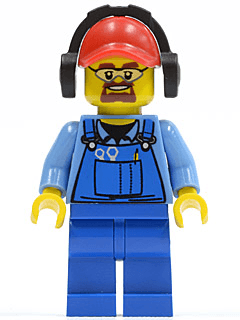 LEGO Cargo Worker (cty0422) Town / City Minifigure